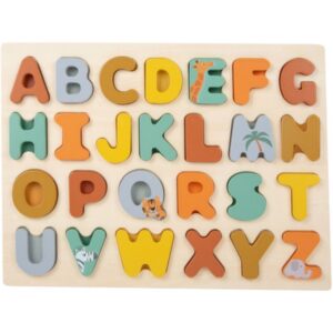 Small foot by Legler Safari jucărie interactivă cu piese care se pot insera Alphabet 1 buc-ro