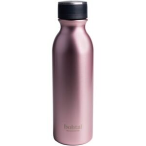 Smartshake Bohtal sticlă inoxidabilă pentru apă culoare Rose Gold 600 ml-ro