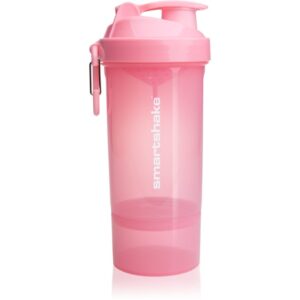 Smartshake Original2GO ONE shaker pentru sport + rezervor culoare Light Pink 800 ml-Țena
