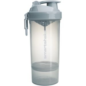 Smartshake Original2GO ONE shaker pentru sport + rezervor culoare Mist Grey 800 ml-ro