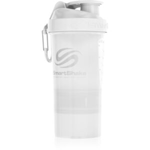Smartshake Original2GO shaker pentru sport + rezervor culoare Pure White 600 ml-ro