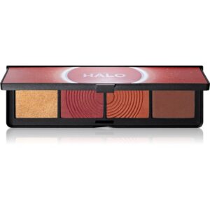 Smashbox Halo Sculpt + Glow Face Palette paletă cu iluminatoare și farduri de obraz culoare Berry Saturation 15