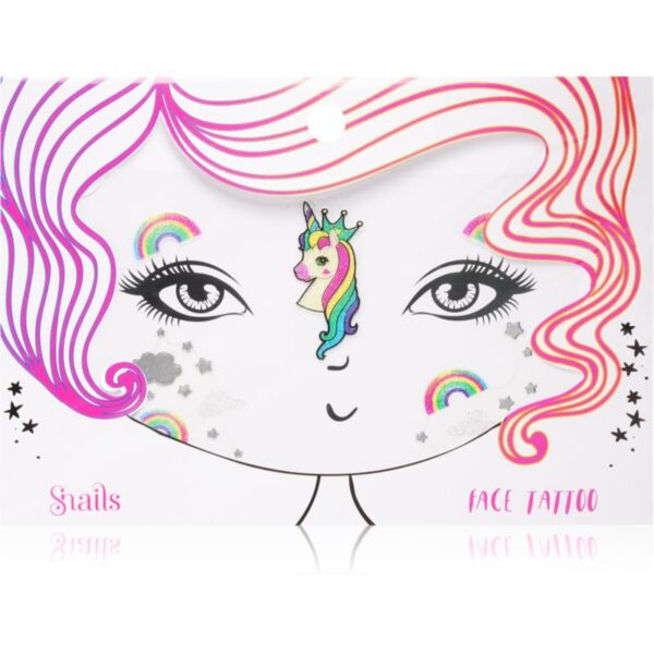 Snails Face Tattoo tatuaj faciale Unicorn 1 buc-ro