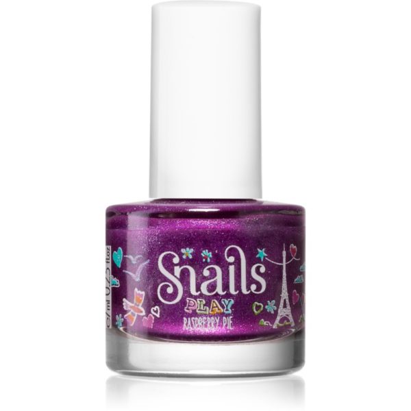 Snails Mini Play lac de unghii pentru copii culoare Raspberry Pie 7 ml-ro