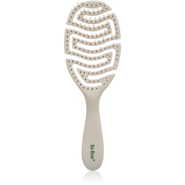 So Eco Flexi Curve Detangling Brush perie ovală pentru par usor de pieptanat 1 buc-ro