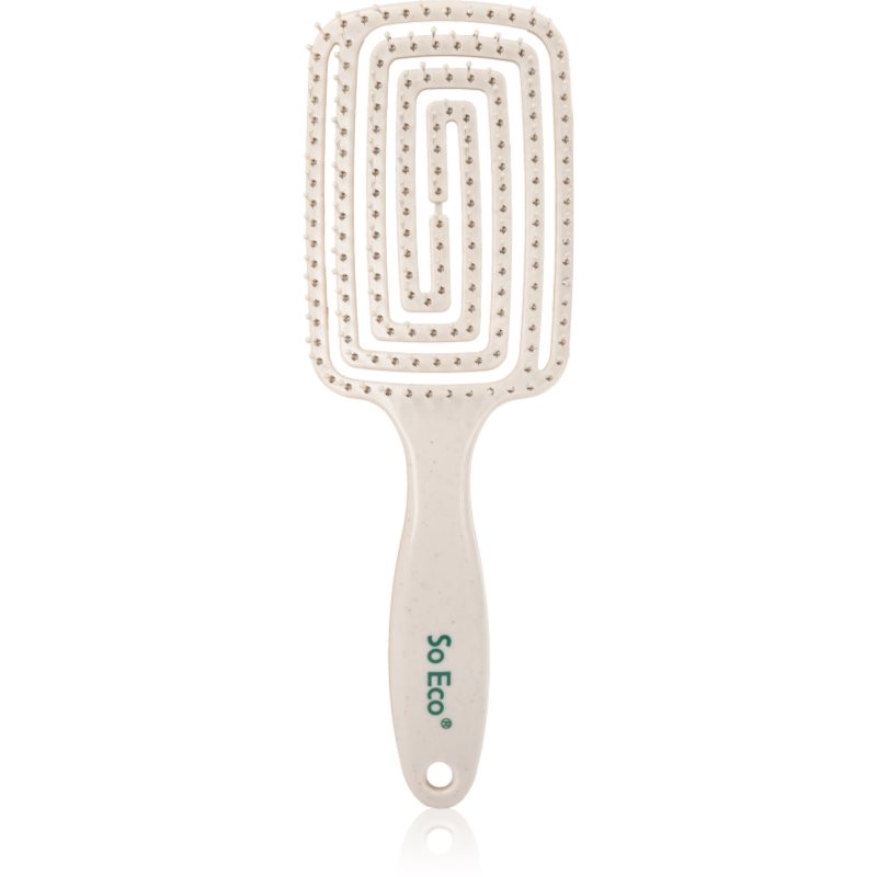 So Eco Flexi Paddle Detangling Brush perie pentru par usor de pieptanat 1 buc-ro
