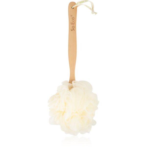 So Eco Long Handle Shower Pouf burete corp cu mâner prelungit 1 buc-Țena
