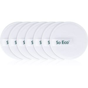 So Eco Reusable Microfibre Cleansing Pads dischete demachiante pentru make-up 7 buc-ro
