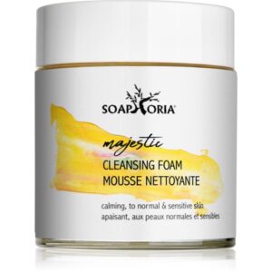 Soaphoria Care Majestic Cleansing Foam spumă de curățare hidratantă și calmantă pentru piele sensibilă 100 ml-ro