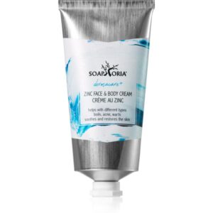 Soaphoria Dermacare+ Zinc crema regeneratoare corp si fata 75 ml-ro
