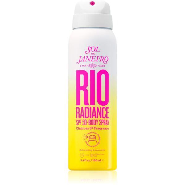 Sol de Janeiro Rio Radiance SPF 50 Spray revigorant pentru hidratare protectia pielii SPF 50 100 ml-Țena