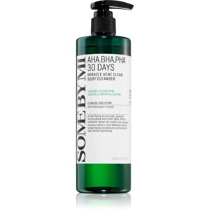 Some By Mi AHA∙BHA∙PHA 30 Days Miracle gel de curatare spumant pentru pielea problematică și grasă 400 g-ro