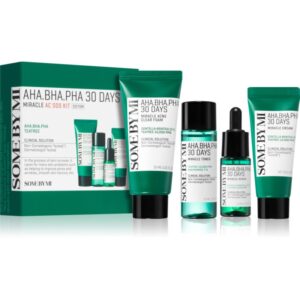 Some By Mi AHA∙BHA∙PHA 30 Days Miracle set cadou impotriva acneei-ro