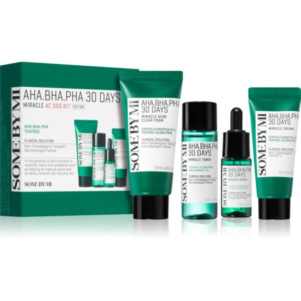 Some By Mi AHA∙BHA∙PHA 30 Days Miracle set cadou impotriva acneei-ro