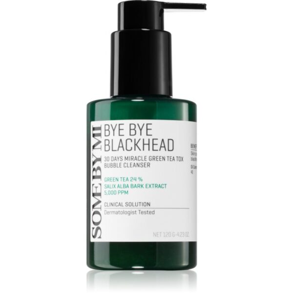Some By Mi Bye Bye Blackhead 30 Days Miracle Spuma activa pentru curatare impotriva punctelor negre 120 g-ro