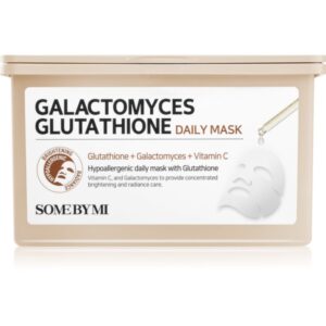 Some By Mi Galactomyces Glutathione Daily Mask Pack mască textilă iluminatoare big pack 30 buc-ro