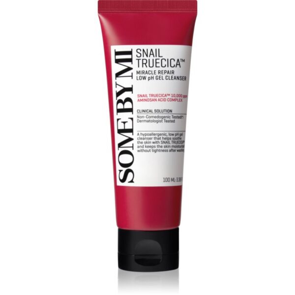 Some By Mi Snail Truecica Miracle Repair gel calmant de curatare pentru ten gras si problematic 100 ml-Țena