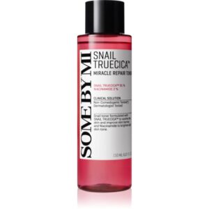 Some By Mi Snail Truecica Miracle Repair solutie tonica demachianta cu regenerare pentru piele sensibilă 150 ml-Țena