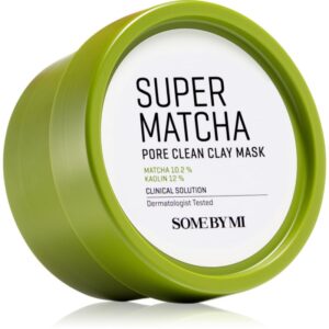 Some By Mi Super Matcha Pore Clean masca facială pentru curatarea tenului pentru micsorarea porilor 100 g-Țena