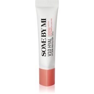 Some By Mi V10 Hyal Lip Protector balsam de buze protector SPF 15 culoare Rosy 7 ml-Țena