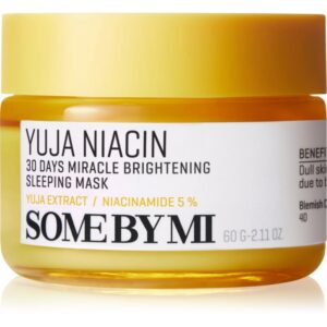 Some By Mi Yuja Niacin Brightening mască iluminatoare de noapte 60 g-Țena