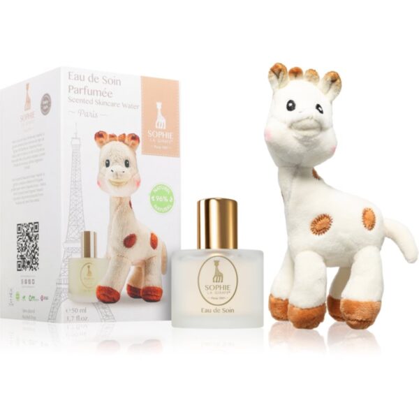 Sophie La Girafe Eau de Soin Parfumee set cadou pentru nou-nascuti si copii-ro