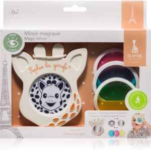 Sophie La Girafe Vulli Magic Mirror oglinda pentru nou-nascuti si copii Blue