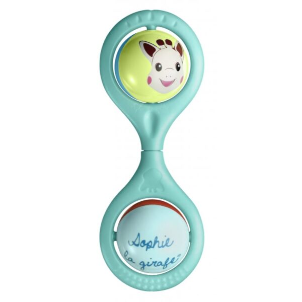 Sophie La Girafe Vulli Rattle jucărie zornăitoare Green 3m+ 1 buc-ro