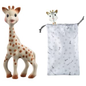 Sophie La Girafe Vulli Teether With Storage Bag jucarie pentru bebeluși 0+ m 1 buc-ro
