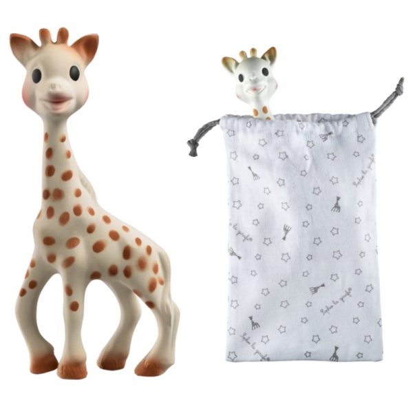 Sophie La Girafe Vulli Teether With Storage Bag jucarie pentru bebeluși 0+ m 1 buc-ro