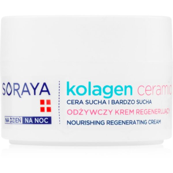Soraya Collagen & Ceramides crema regeneratoare si hranitoare unt de shea 50 ml-Țena