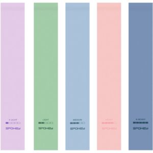 Spokey Artio Set set de elastice de fitness Pastel-Țena