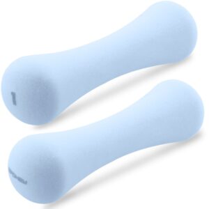 Spokey Bone set de gantere din neopren 2x1 kg-Țena