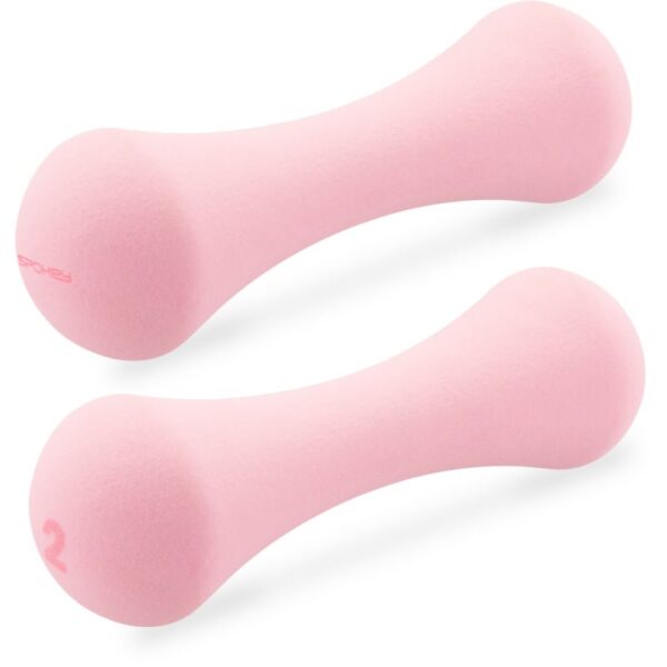 Spokey Bone set de gantere din neopren 2x2 kg-Țena