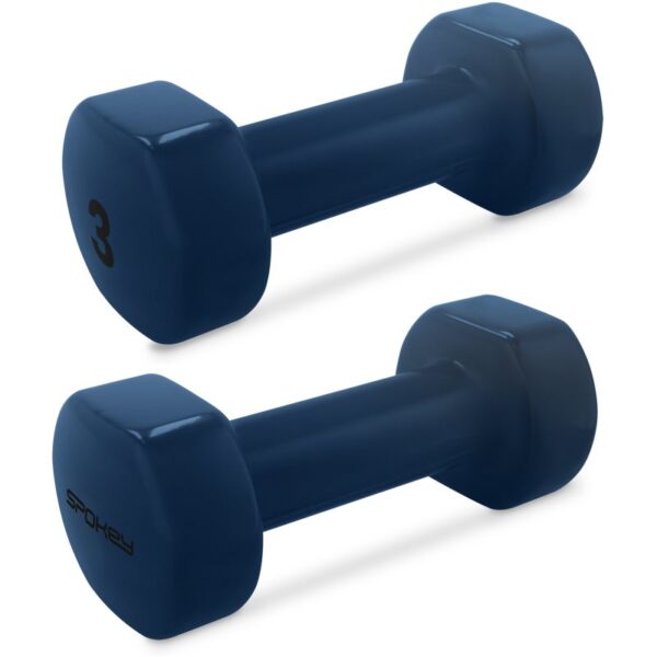 Spokey Shape set de gantere din vinil 3 kg-ro