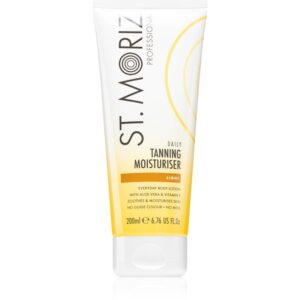 St. Moriz Daily Tanning Moisturiser loțiune autobronzantă hidratantă translucid tip Light 200 ml-ro