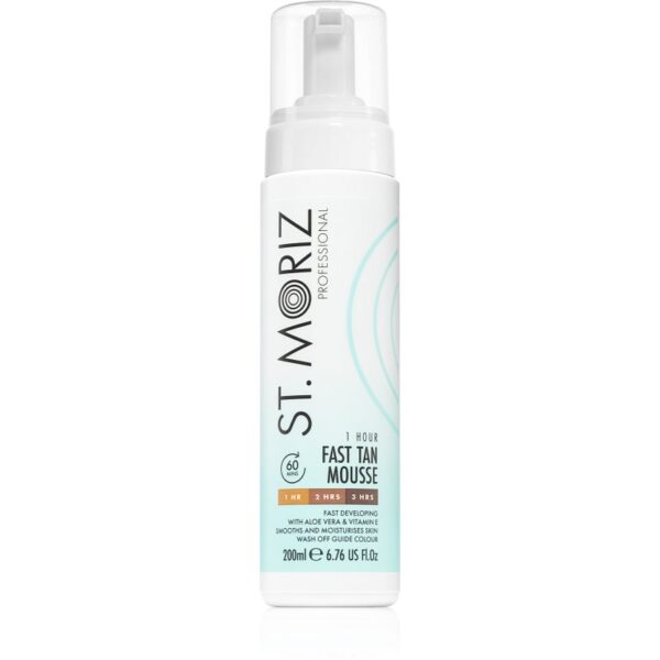 St. Moriz Fast Tan spumă autobronzantă pentru un bronz rapid 200 ml-ro