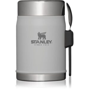 Stanley Classic Legendary Food Jar + Spork cutie pentru alimente cu furculiță Ash 400 ml-Țena