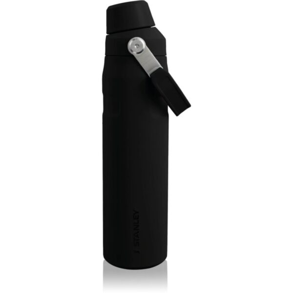 Stanley IceFlow™ Fast Flow Lid Bottle sticlă inoxidabilă pentru apă Black 600 ml-Țena