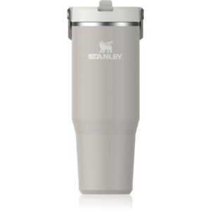 Stanley IceFlow™ Flip Straw Tumbler sticlă inoxidabilă pentru apă Ash 890 ml-ro