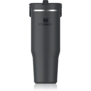 Stanley IceFlow™ Flip Straw Tumbler sticlă inoxidabilă pentru apă Black 2.0 890 ml-ro