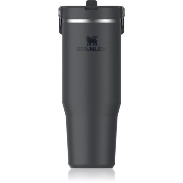 Stanley IceFlow™ Flip Straw Tumbler sticlă inoxidabilă pentru apă Black 2.0 890 ml-ro