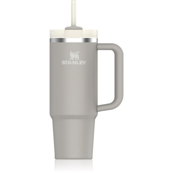 Stanley Quencher H2.O FlowState™ Tumbler pahar din oțel inoxidabil cu pai Ash 890 ml-ro