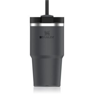 Stanley Quencher H2.O FlowState™ Tumbler pahar din oțel inoxidabil cu pai Black 2.0 590 ml-ro