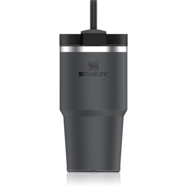 Stanley Quencher H2.O FlowState™ Tumbler pahar din oțel inoxidabil cu pai Black 2.0 590 ml-ro