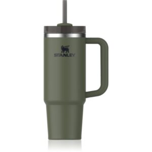 Stanley Quencher H2.O FlowState™ Tumbler pahar din oțel inoxidabil cu pai Dried Pine 890 ml-ro