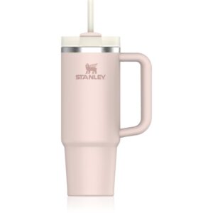 Stanley Quencher H2.O FlowState™ Tumbler pahar din oțel inoxidabil cu pai Rose Quartz 2.0 890 ml-ro