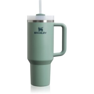 Stanley Quencher H2.O FlowState™ Tumbler pahar din oțel inoxidabil cu pai Shale 1180 ml-Țena