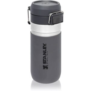 Stanley Quick Flip Go Bottle sticlă termos Charcoal 470 ml-ro