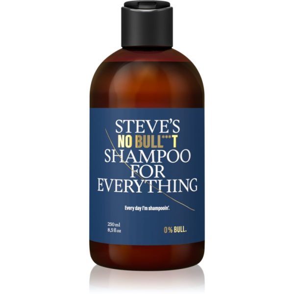 Steve's No Bull***t Shampoo For Everything șampon pentru păr și barbă 250 ml-ro